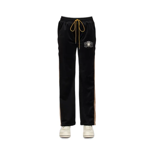 High-Waist Side Pocket Casual Pants