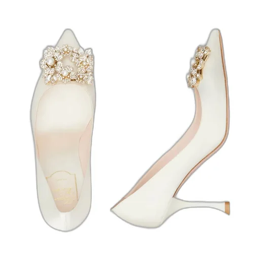 Efflorescence Embellished Pumps