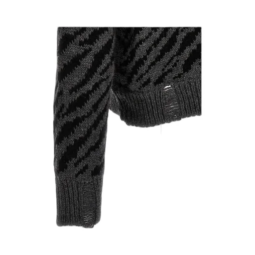 Striped Knit Sweater