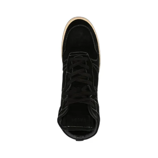 Rhecess High-Top Suede Sneakers
