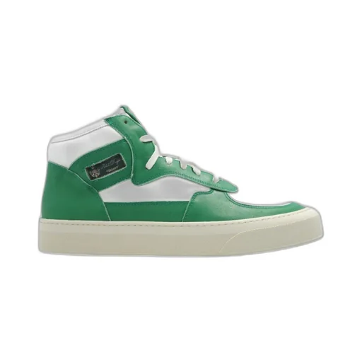 Panelled Cabriolets Hi-Top Sneakers