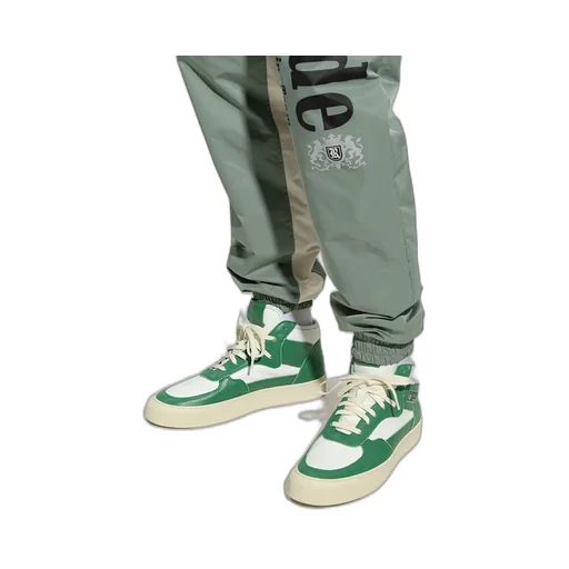 Panelled Cabriolets Hi-Top Sneakers