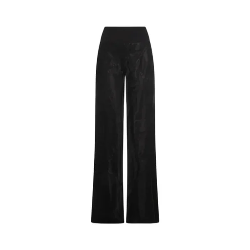 Ribbed-Waistband Trousers