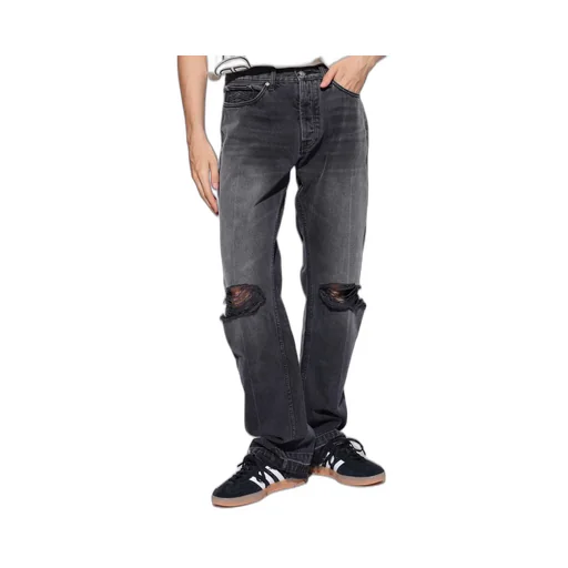Distressed Relaxed Fit Jeans