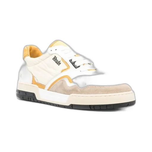 Racing Logo Embroidered Sneakers