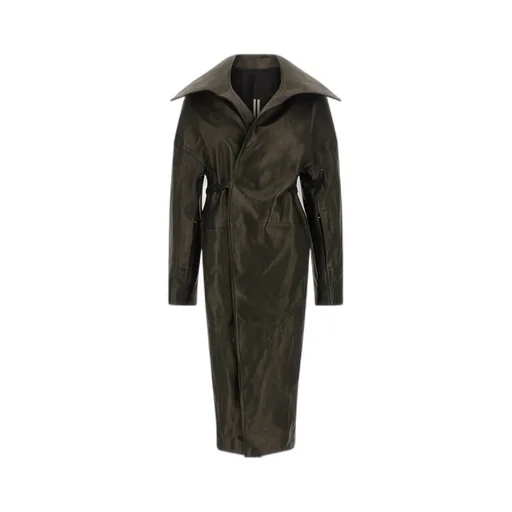 Dracucollar Belted Coat