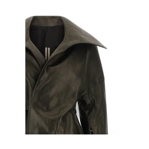 Dracucollar Belted Coat