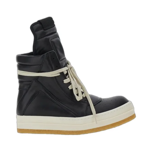 Lace-Up High-Top Sneakers