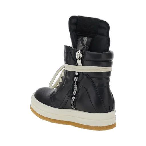 Lace-Up High-Top Sneakers