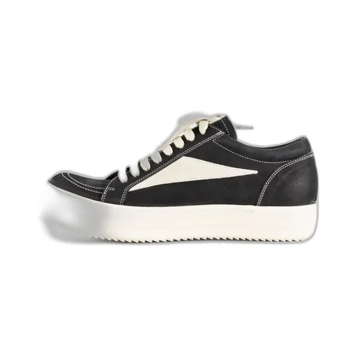 Panelled Lace-Up Trainers