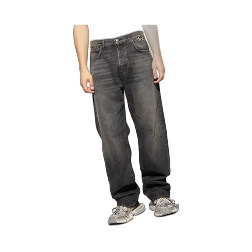 Mid-Rise Wide-Leg Jeans