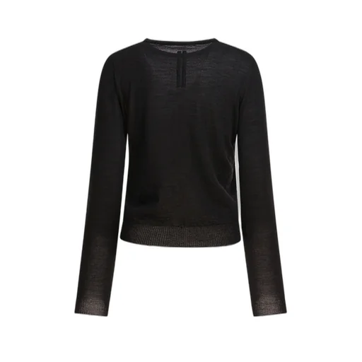 Round-Neck Wool Jumper