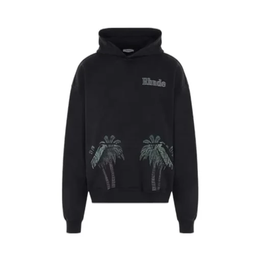 Logo-Print Long-Sleeve Hoodie