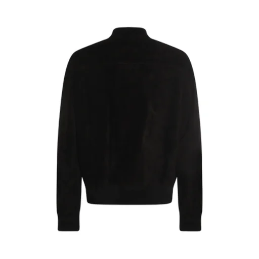 Rick Owens Concordians Bauhaus Flight In Black Suede Leather