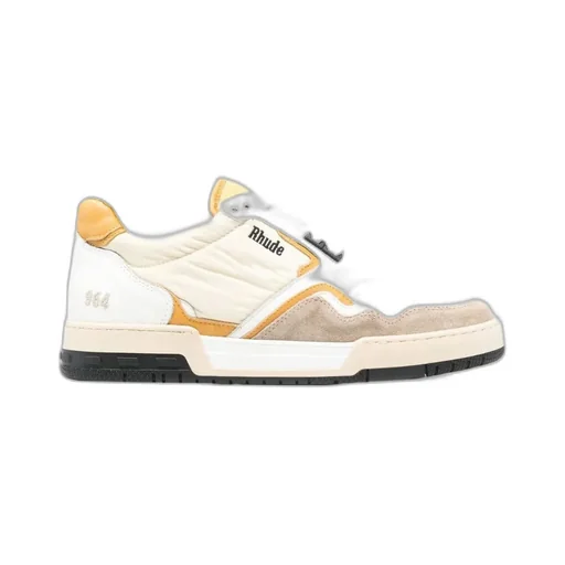 Racing Logo Embroidered Sneakers