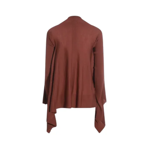 Ribbed Asymmetric Cardigan