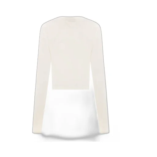 Logo-Sleeved Cropped T-Shirt
