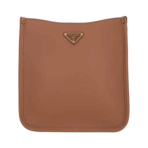 Triangle-Logo Crossbody Bag