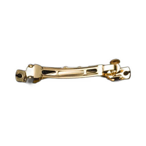 Triangle-Logo Bow Hair Clip