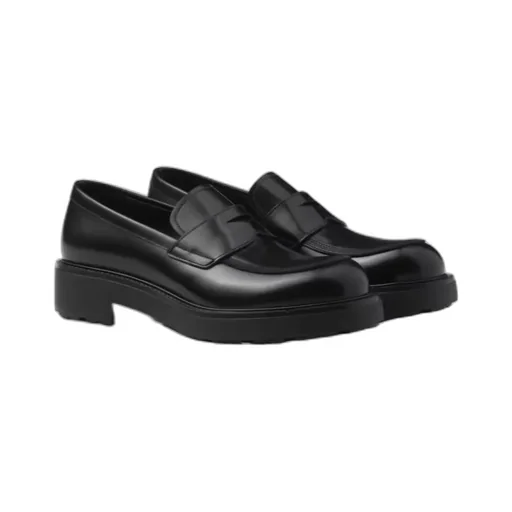 Logo Details Loafers