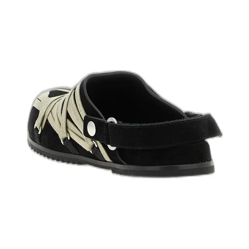 Megalace Strapped Mules