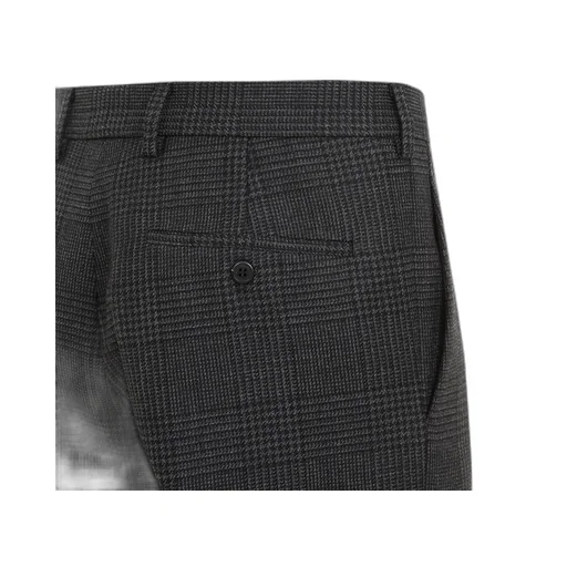 Prince Of Wales Mid-Rise Checked Trousers