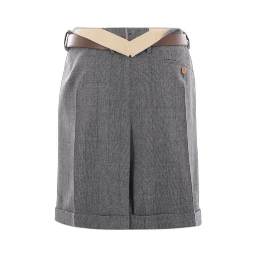 Belted Mini Skirt