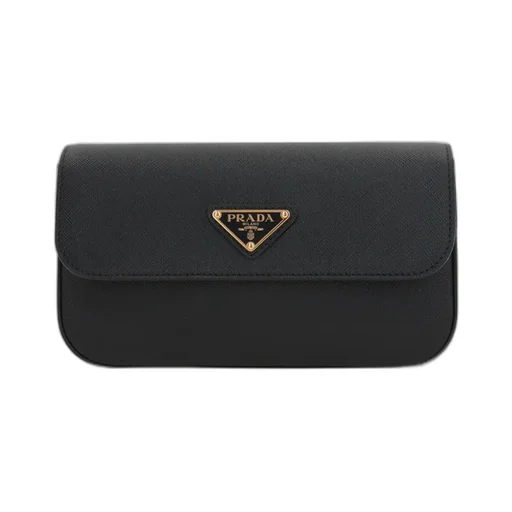 Mini Saffiano-Leather Shoulder Bag