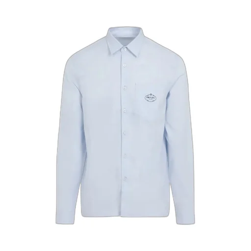 Long-Sleeved Button-Up Shirt
