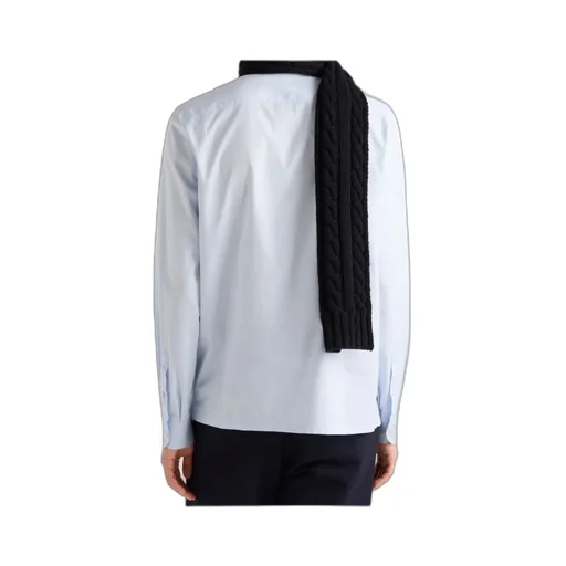 Long-Sleeved Button-Up Shirt