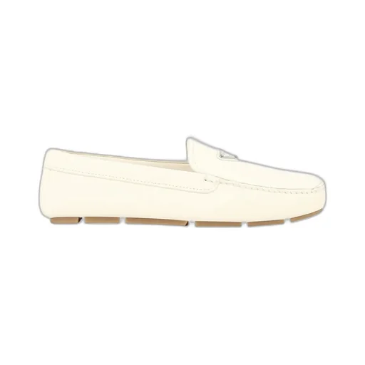 Logo Plaque Slip-On Loafers