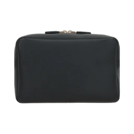 Triangle-Logo Zipped Shoulder Bag