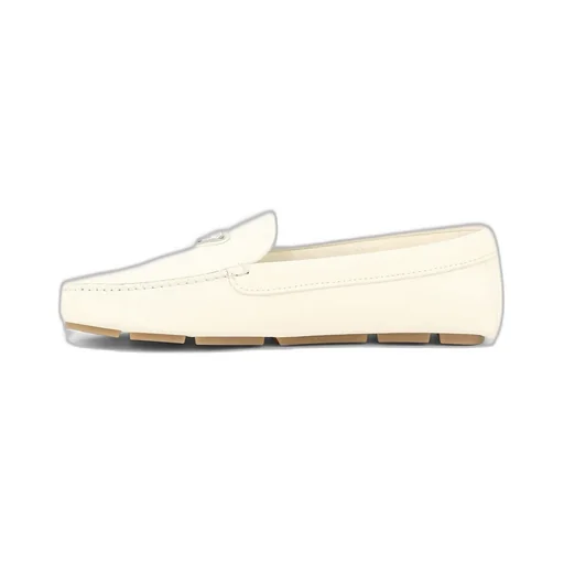 Logo Plaque Slip-On Loafers