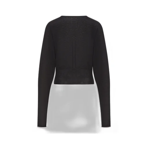 V-Neck Balloon-Sleeve Top