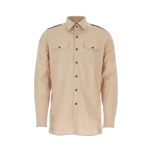 Long-Sleeved Button-Up Shirt