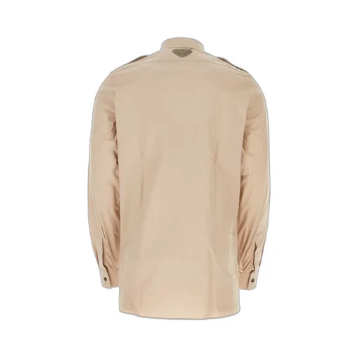 Long-Sleeved Button-Up Shirt