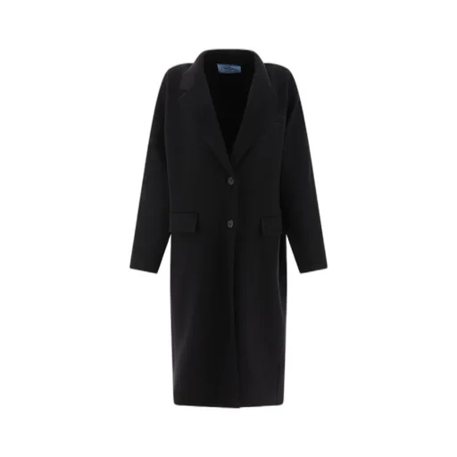 Single-Breasted Long Coat