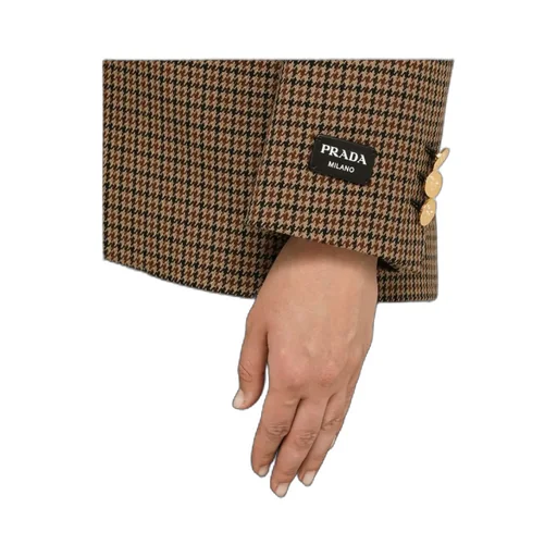 Houndstooth Suit Coat