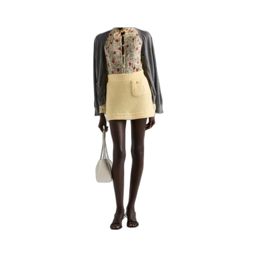 Knitted Mini Skirt