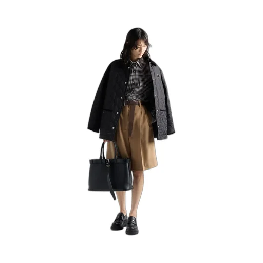 Camel-Hair Bermudas