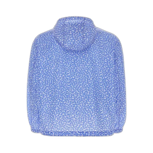 Printed Hooded Windbreaker