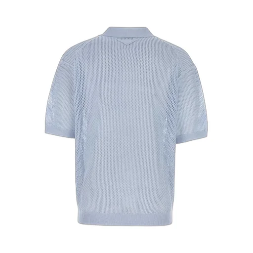Short-Sleeved V-Neck Polo Shirt