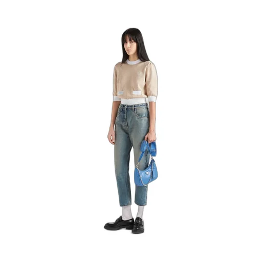 Logo Plaque Chain-Linked Shoulder Bag