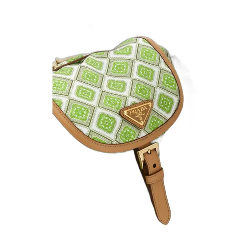 Geometric-Print Drawstring Backpack