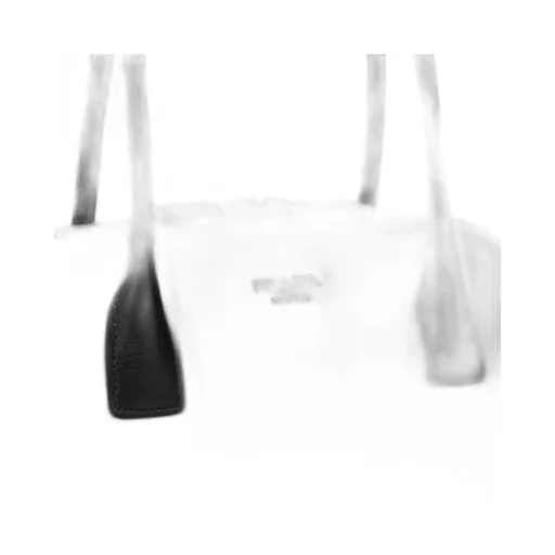 Logo Detailed Zipped Tote Bag