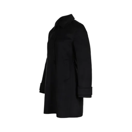 Medium And Long Wool Coat