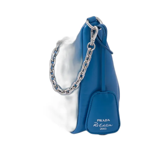 Logo Plaque Chain-Linked Shoulder Bag