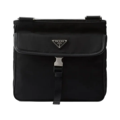 Logo Plaque Buckle-Fastened Shoulder Bag
