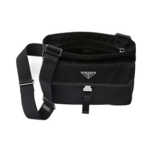 Logo Plaque Buckle-Fastened Shoulder Bag