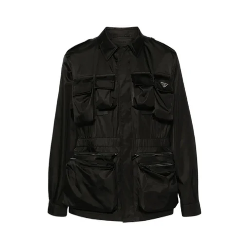 Long-Sleeved Pocket-Detailed Jacket